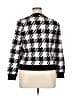 T Tahari Houndstooth Black Pullover Sweater Size XL - photo 2