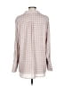Pleione 100% Polyester Polka Dots Ivory Long Sleeve Blouse Size L - photo 2