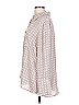 Pleione 100% Polyester Polka Dots Ivory Long Sleeve Blouse Size L - photo 5