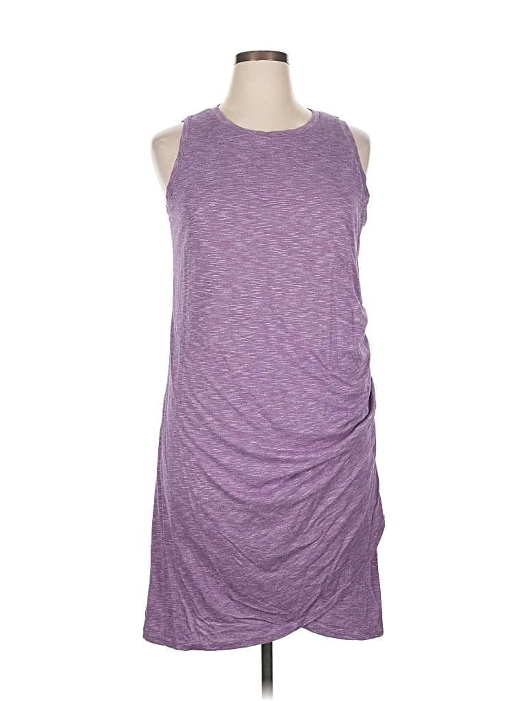 Pre-owned Tek Gear Casual Dress In Purple
