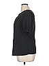 Fashion Bug Gray Short Sleeve Blouse Size XL - photo 5
