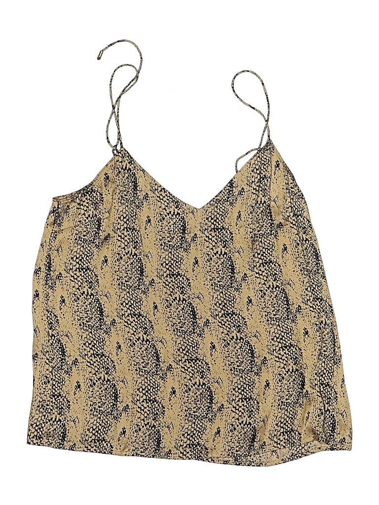 PAIGE Pre-owned Sleeveless Blouse In Brown