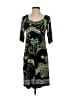 ECI Paisley Black Casual Dress Size 4 - photo 1