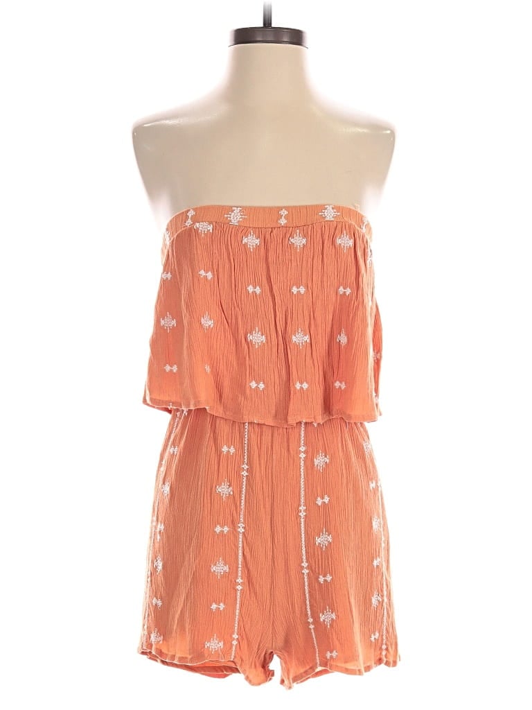 Pre-owned Sincerely Jules Romper In Orange