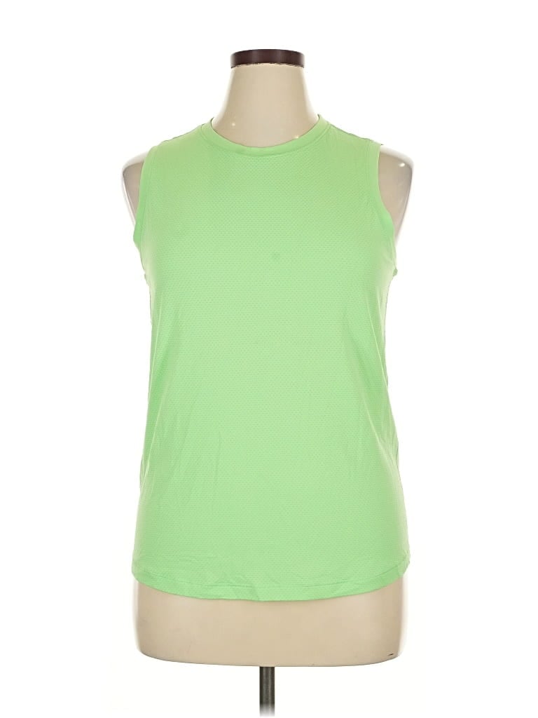 Pre-owned Dsg Sleeveless T-shirt In Green