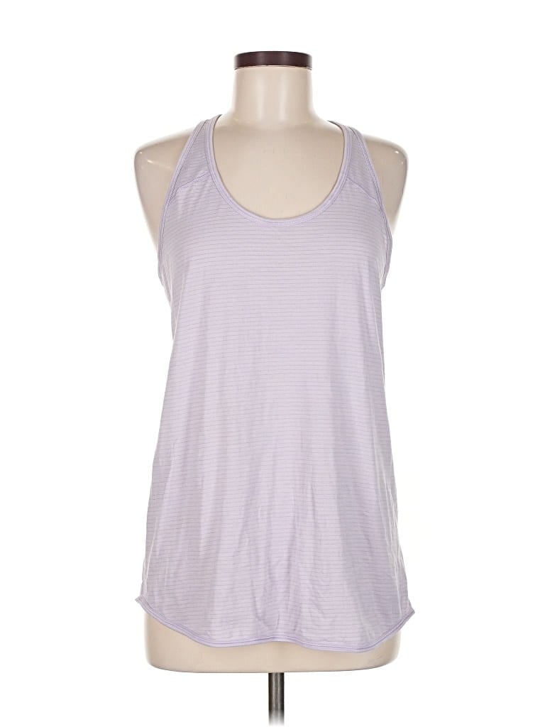 Pre-owned Lululemon Athletica Active Tank Top In Purple