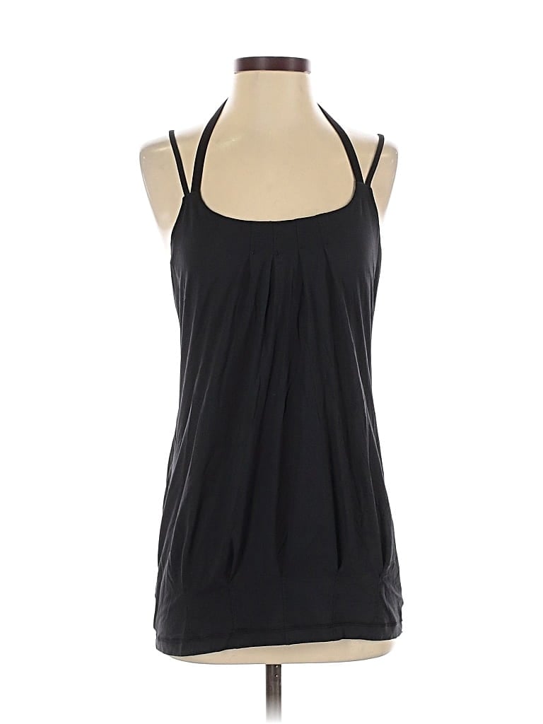 Pre-owned Lululemon Athletica Active Tank Top In Black