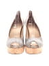 Stuart Weitzman Gray Silver Wedges Size 10 (narrow) - photo 2