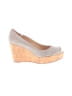 Stuart Weitzman Gray Silver Wedges Size 10 (narrow) - photo 1