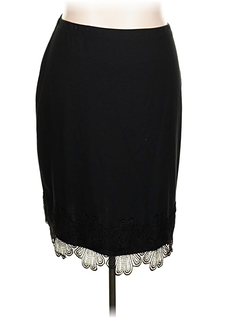 Pre-owned Assorted Brands Formal Skirt In Black