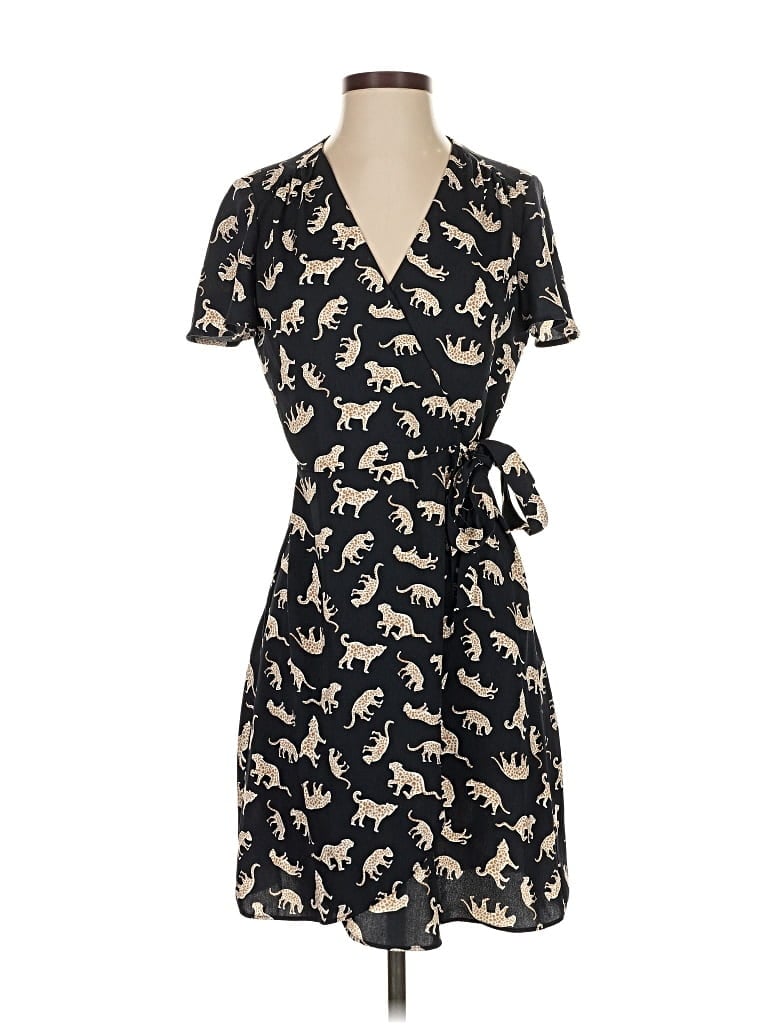 Pre-owned J.crew Factory Store Casual Dress In Black