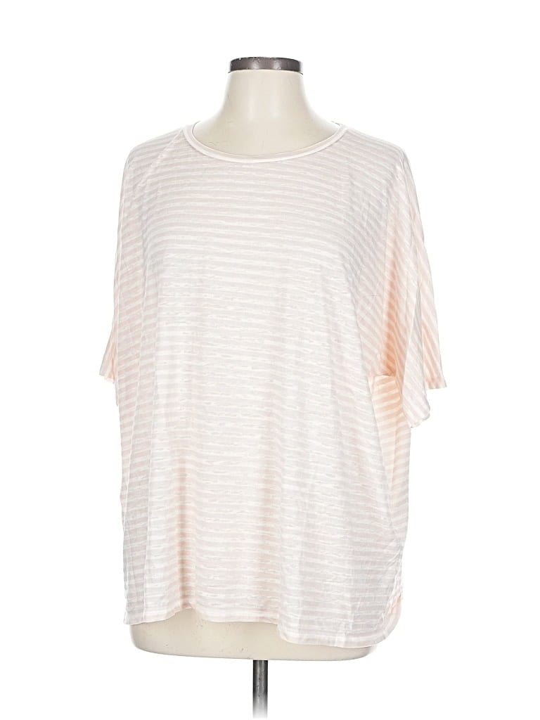 Pre-owned Allsaints 3/4 Sleeve T-shirt In White