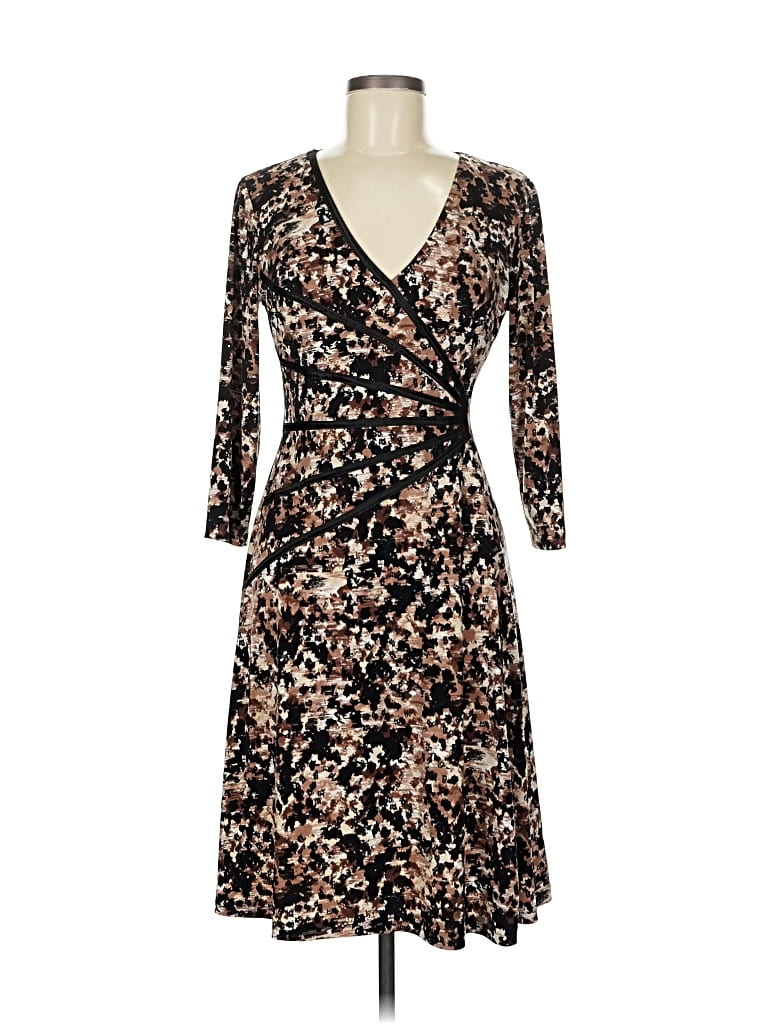 Click to view more detailed imagery on our partner's website Pre-owned Connected Apparel Cocktail Dress In Brown