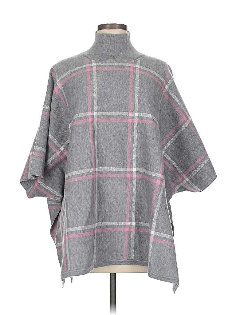 Pre-owned Max Studio Turtleneck Sweater In Gray