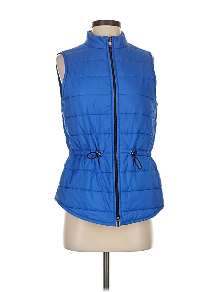 Pre-owned Lafayette 148 Vest In Blue