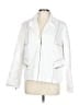 Lane Bryant Metallic White Jacket Size 10 - photo 1