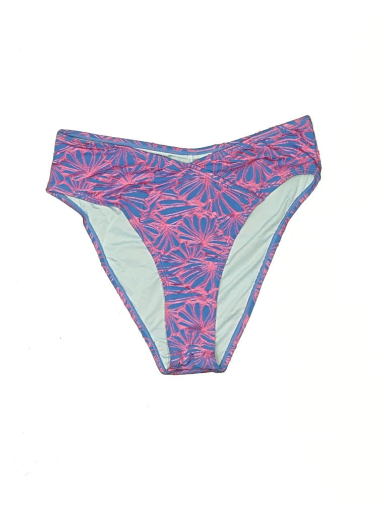 Click to view more detailed imagery on our partner's website Pre-owned Cupshe Swimsuit Bottoms In Blue