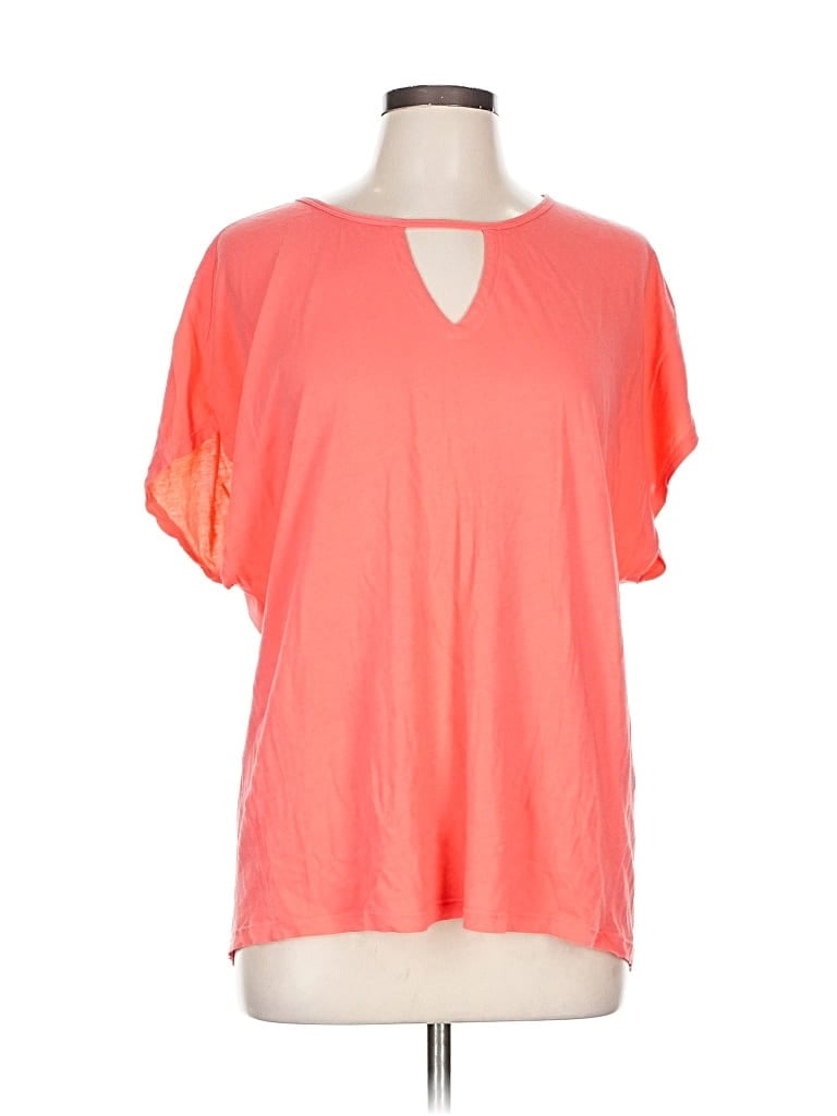Pre-owned Bobi Short Sleeve T-shirt In Orange