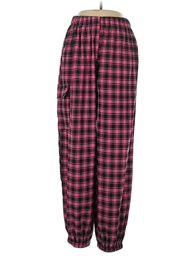 Pre-owned Romwe Casual Pants In Pink