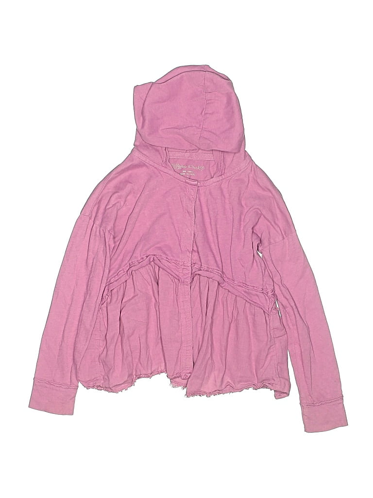 Pre-owned Assorted Brands Kids' Cardigan Sweater In Pink