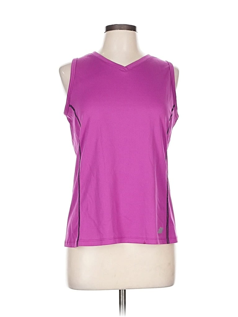 Pre-owned Eastern Mountain Sports Sleeveless T-shirt In Purple