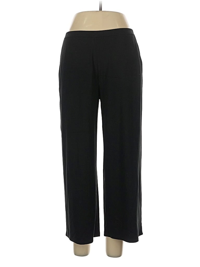 Pre-owned Jjill Casual Pants In Black