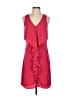 Laundry by Shelli Segal 100% Polyester Red Cocktail Dress Size 4 - photo 1