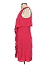 Laundry by Shelli Segal 100% Polyester Red Cocktail Dress Size 4 - photo 5