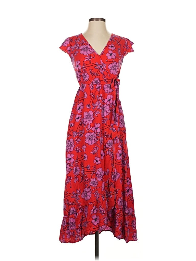 BAND OF THE FREE Pre-owned Casual Dress In Red