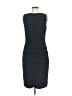 Calvin Klein Solid Black Cocktail Dress Size M (estimated) - photo 2