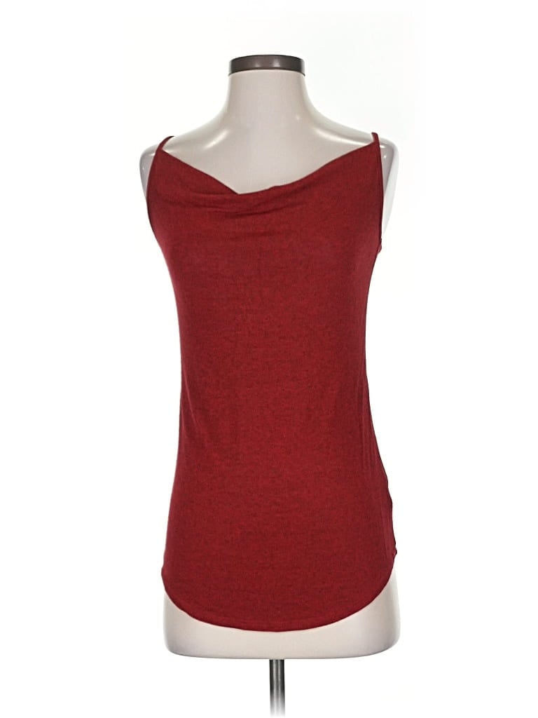 UNBRANDED Pre-owned Tank Top Red Strapless Neckline Tops