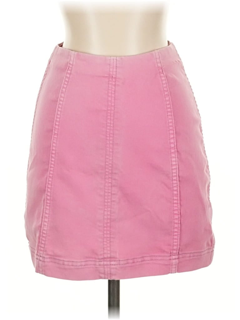 Pre-owned Free People Casual Skirt In Pink