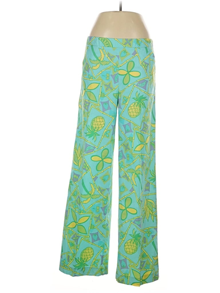 Pre-owned Lilly Pulitzer Casual Pants In Green