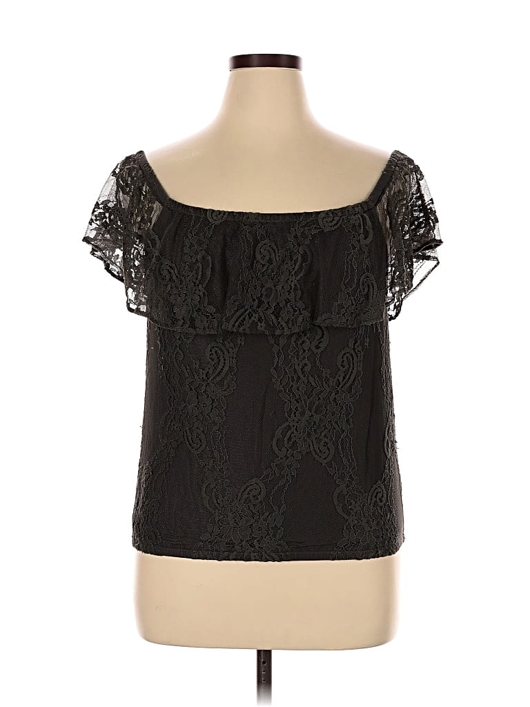 Pre-owned American Eagle Outfitters Sleeveless Blouse In Gray