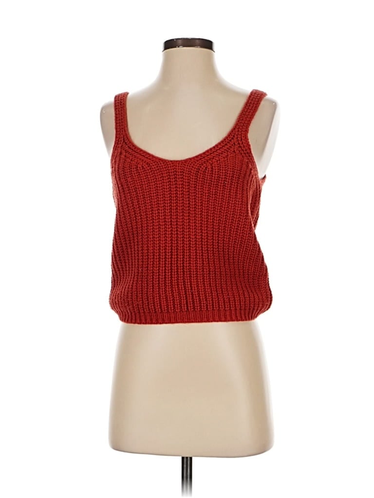 Pre-owned Harper Heritage Sweater Vest In Red