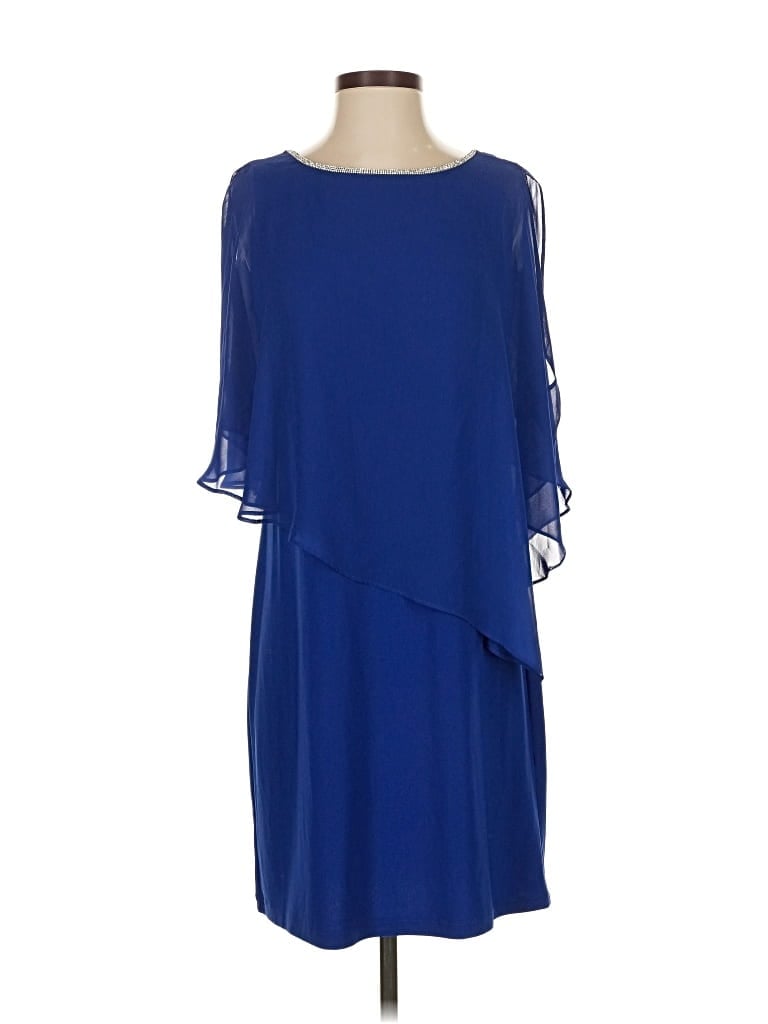 Click to view more detailed imagery on our partner's website Pre-owned Msk Cocktail Dress In Blue