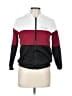 Shein 100% Polyester Color Block Red Track Jacket Size 11-12Y - photo 1