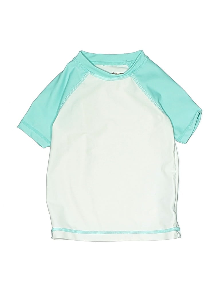 Pre-owned Tommy Bahama Kids' Short Sleeve T-shirt In Blue