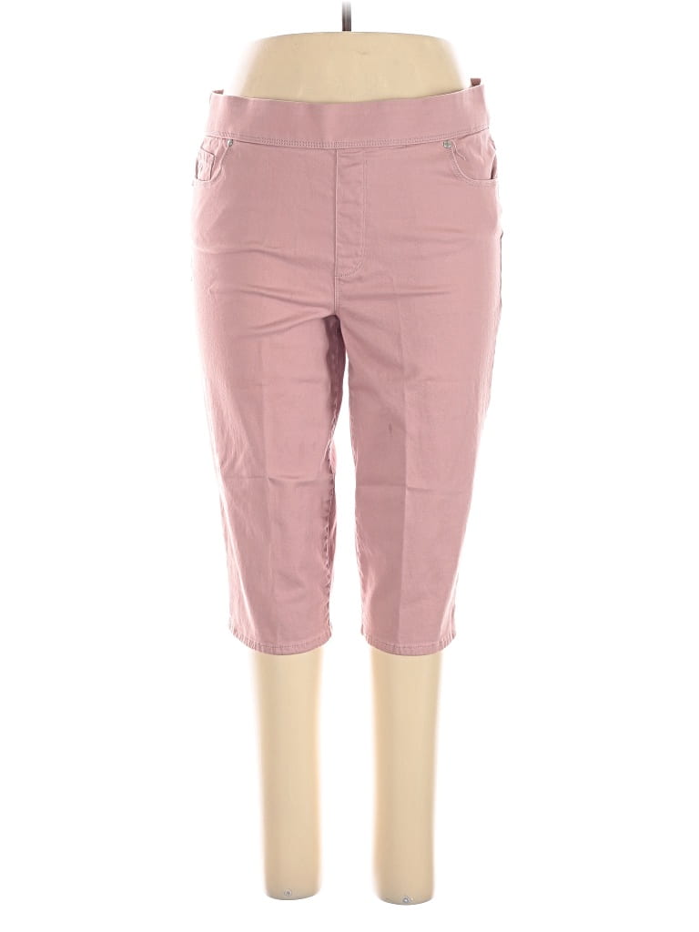 Pre-owned Gloria Vanderbilt Casual Pants In Pink