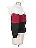 Shein 100% Polyester Color Block Red Track Jacket Size 11-12Y - photo 4