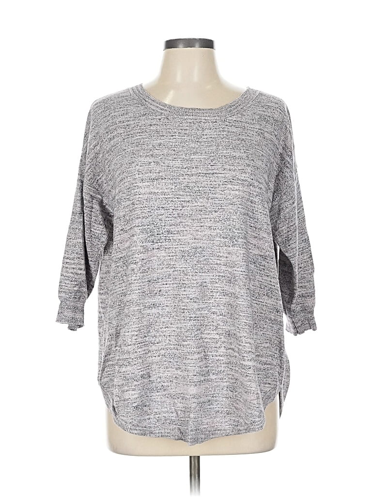 Pre-owned Soho Jeans New York & Company Pullover Sweater In Gray