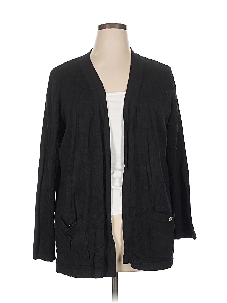 Pre-owned Anne Klein Blazer Jacket In Black