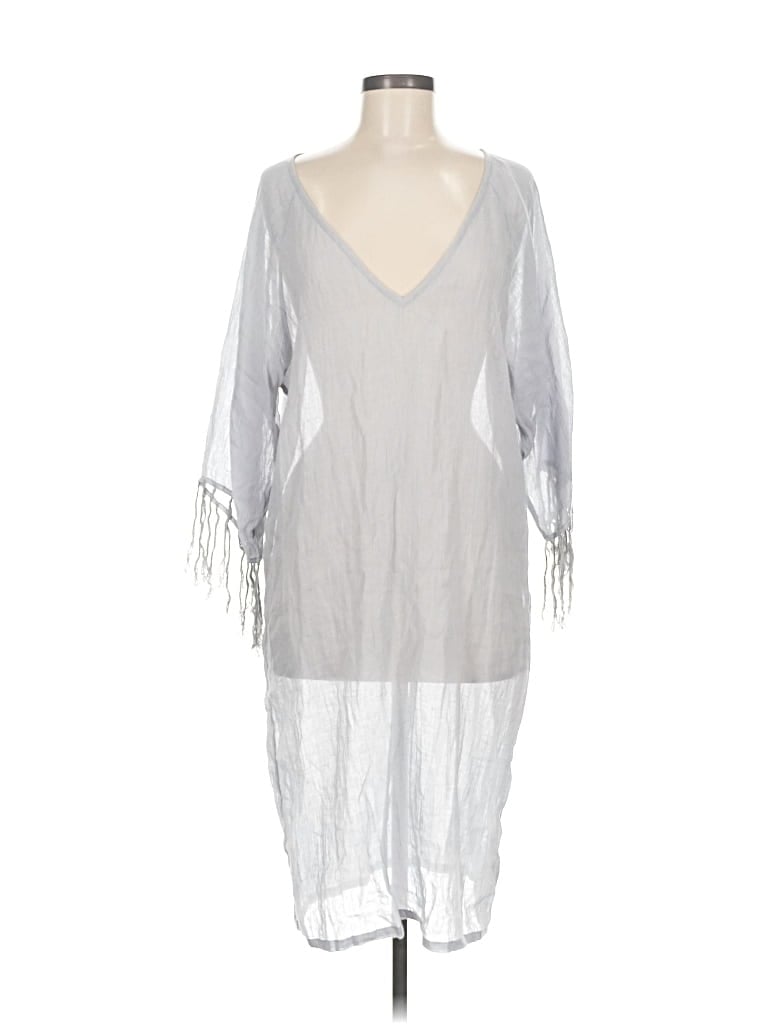 Pre-owned Anaak Casual Dress In Gray