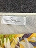 Shay 100% Nylon Teal Yellow Sleeveless Blouse Size M - photo 7