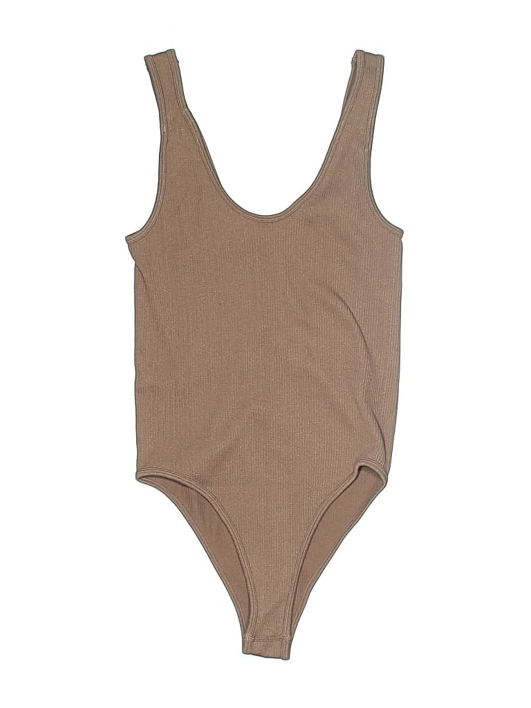 ZARA Pre-owned Bodysuit In Brown