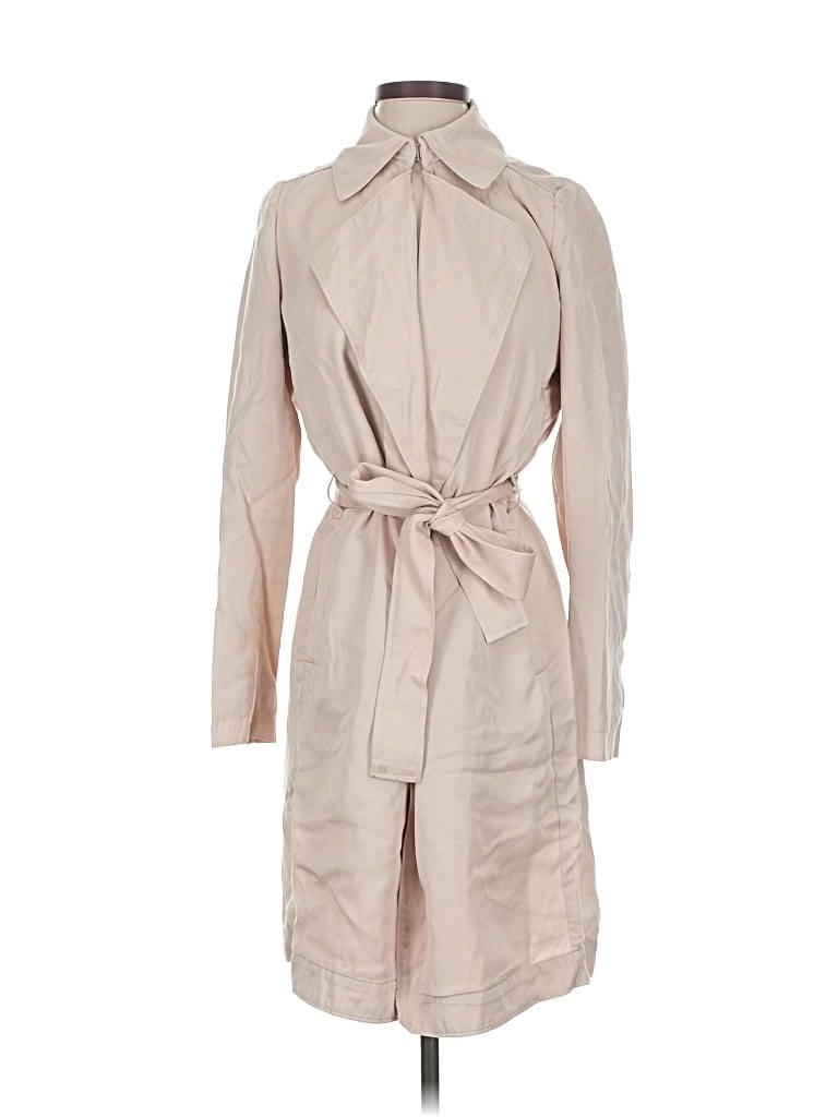 Pre-owned Babaton Trenchcoat In Brown