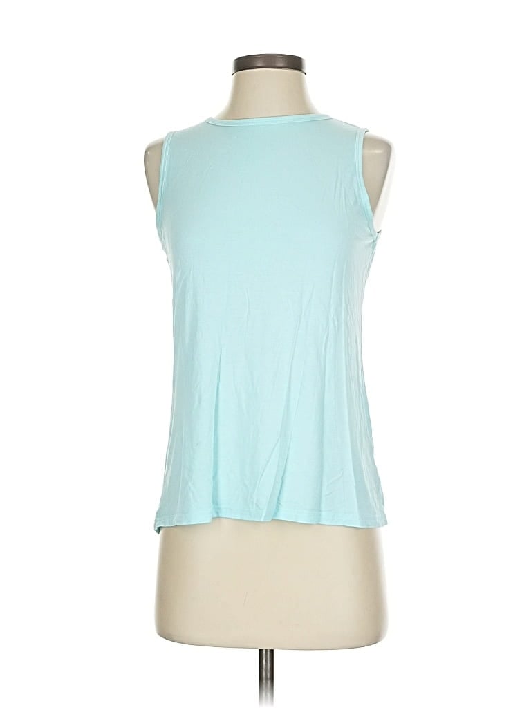 UNBRANDED Pre-owned Sleeveless T-shirt In Blue