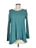 CAbi 100% Rayon Teal Long Sleeve Top Size M - photo 1
