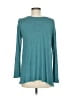 CAbi 100% Rayon Teal Long Sleeve Top Size M - photo 2