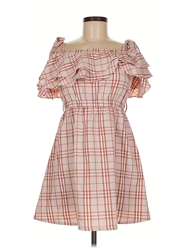 Pre-owned Lini Casual Dress In Pink